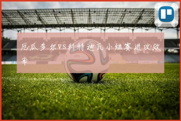 厄瓜多尔vs科特迪瓦小组赛进攻效率