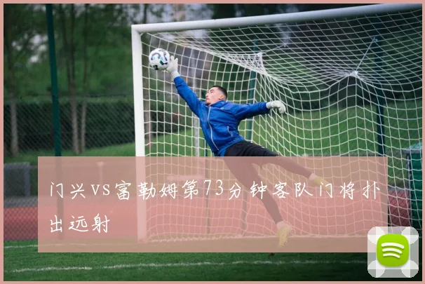 门兴vs富勒姆第73分钟客队门将扑出远射